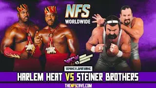 Harlem Heat VS The Steiner Bros #wcw #nfsmedia #wrestling