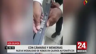 Los Olivos: descubren nueva modalidad de robo en cajeros autom&aacute;ticos