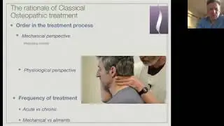 Chris Batten | The rationale of Classical Osteopathic treatment | Institute of Classical Osteopathy