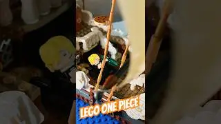 Sanji feeds the Straw Hat Crew! #shorts #lego #onepiece #stopmotion #anime #sanji #comedy