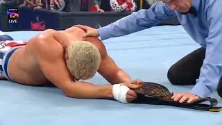 Cody Rhodes Win New Eagle Championship on Saturday Nights Main Event