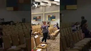 Renae Truex and Caspar McCloud performing at the 2019 hear the Watchmen conference Dallas Texas