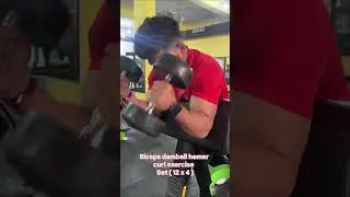biceps best workout 💪💯 full muscle gain biceps dambell hemer curl.....   #vishal nayak #like