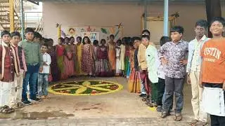 DIWALI CELEBRATIONS IN SASI EM SCHOOL,NALLAJERLA