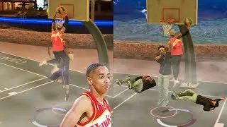 MY 5'7 MIDGET IS THE CONTACT KING!!! | DUNK CONTEST | NBA 2K17 MyPark