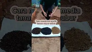 Cara membuat media tanam super subur