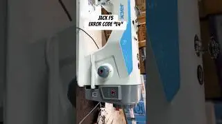 Jack F5 error Code&ldquo;E4&rdquo; jack machine repair 😱 #viralshort #sewingmachine #sewing #hack #jackf5repair