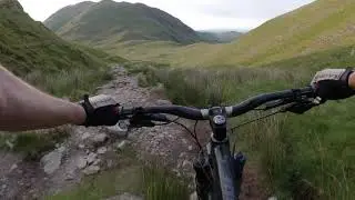 Angle Tarn to Boredale Hause - Lake District MTB Descent