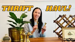 Vintage home decor thrift haul and what sold on Etsy!