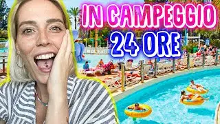 VIVO per 24 ORE in un CAMPEGGIO! ⌚