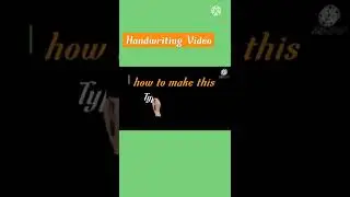 kinemaster✍️ Handwriting Animation ,#shorts