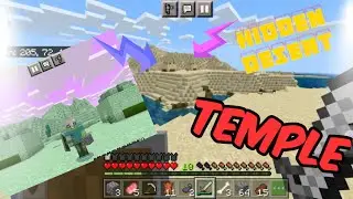 I found a hidden temple in Minecraft Survival , (desert 🏜️ temple 😰 ) but...............