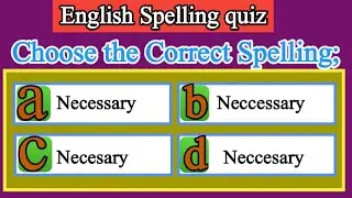 English Spelling Quiz: Can You Score 30/30? | Fun Test for Beginners to Advanced