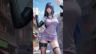 hinata Hyuga Cosplay Dance Diva Walk😍✨ #animecosplay #sexy #shorts #ytshorts