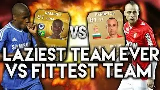 FIFA 15 LAZIEST TEAM EVER VS FITTEST TEAM!!! vs JIMIBOHD