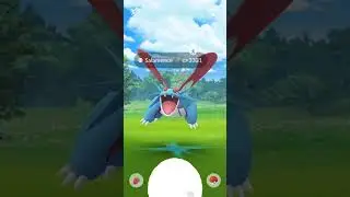 WoW 3300+ Highest CP Salamence Caught in Wild in Pokemon Go #shorts #pokemongo