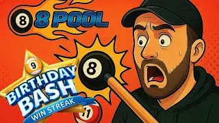 WIN STREAK INCREDIBIL 😎! 8 Ball Pool Birthday Bash - Partea 1