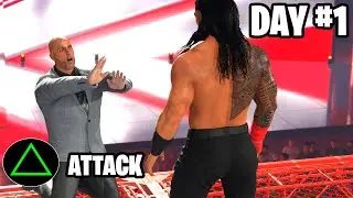 Сколько времени требуется, чтобы лишиться места в каждой игре WWE?
