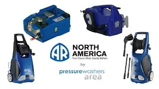 AR pressure washers by AR North America