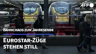 Bahn-Chaos zum Jahresende: Eurostar-Z&uuml;ge stehen still | AFP