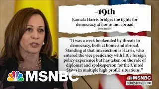 WH: VP Harris' Trip to Poland And Romania Demonstrated Unity In The Face of Russia's Aggression