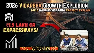 ₹1.5 Lakh Cr Expressways! Nagpur Real Estate Boom by 2026