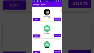 Android Studio Demo|SQLite Database CRUD operation with image