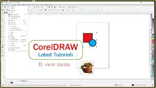 #coreldraw #view #menu #vectorart #videos #graphics #printing