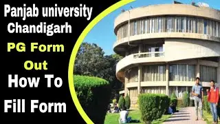 How to fill pucet pg registration form 2023 #panjabuniversity  Admissions in PU for masters 2023