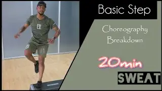 Best Basic Step Choreography. Step Aerobics.