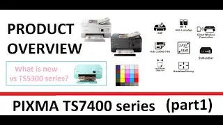 PIXMA TR7020 TS7440 TS7440a TS7450 TS7450a TS7451 TS7451a (часть 1) Что нового по сравнению с TS5...