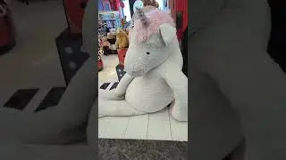 giant stuffed unicorn