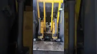 CNC Angle Steel Processing Machine #steelfabrication #metalprocessing #cncmachine #steelstructures
