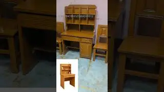 পড়ার টেবিল / কম্পিউটার টেবিল | Wooden Study & Computer Desk 2026