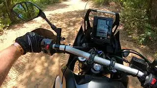 2021 Yamaha Tenere 700 sand trail.