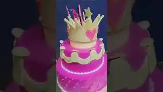 crown cake design trending #shorts # ytshorts video