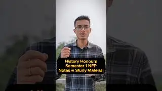 History Honours Notes and study materials semester 1 Delhi University #du #historyhonours #notes