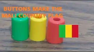 The buttons make the Mali country flag.