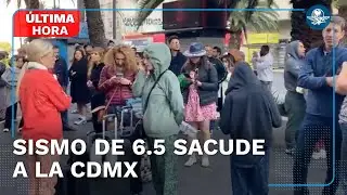 Sismo de magnitud 6.5 activa alerta s&iacute;smica y protocolos en CDMX