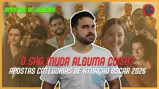 IT DOESN'T CHANGE! What Will the Acting Categories Look Like at the 2026 Oscars? | January Predic...