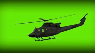 Green Screen Helicopter