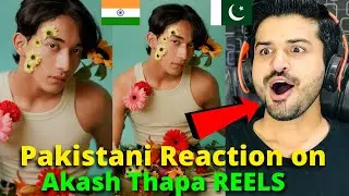 Pakistani React on Indian | Akash Thapa New Reels VIDEOS | Indian Dancer |  Reaction Vlogger
