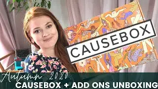 🍂📦 Autumn CAUSEBOX unboxing | Eco Friendly Add Ons | Seasonal Subscriber | Fall 2020