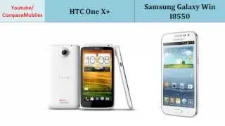 HTC One X+  - Samsung Galaxy Win I8550, features compared