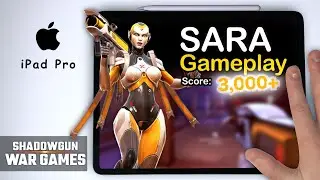 SARA GAMEPLAY in ShadowGun War Games Claw Gameplay on iPad Pro - Score 3000+