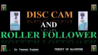 DISC CAM AND ROLLER FOLLOWER ANIMATION