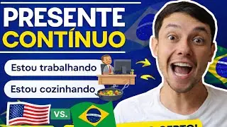 Learn Brazilian Portuguese - How we say WE ARE DOING something (Present Continuous)