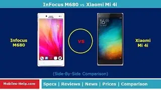 Infocus M680 vs Xiaomi mi 4i (Side-by-Side Comparison)
