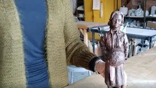 Columbus Sculptor Renate Fackler honors aviation pioneer Jerrie Mock