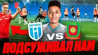 TEAM PLAYER DRESSES UP AS REFEREE // FC INFORM - FC SVETLOGORSK // MEDIA FOOTBALL Vs Futsal Players